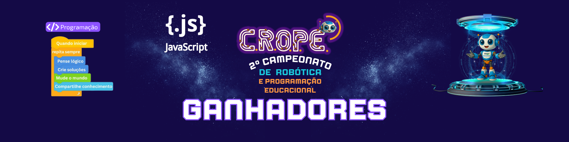 Banner Regulamento Robótica Educacional