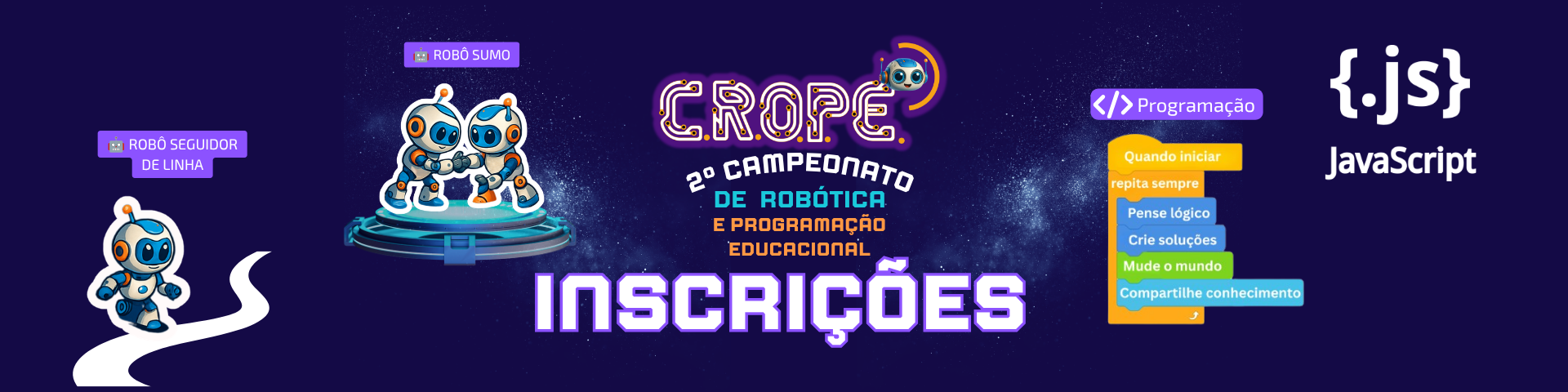 Banner Inscrições CROPE