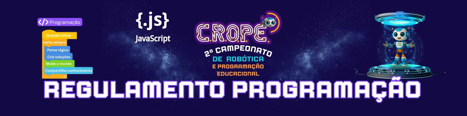 Banner Regulamento Programação Educacional
